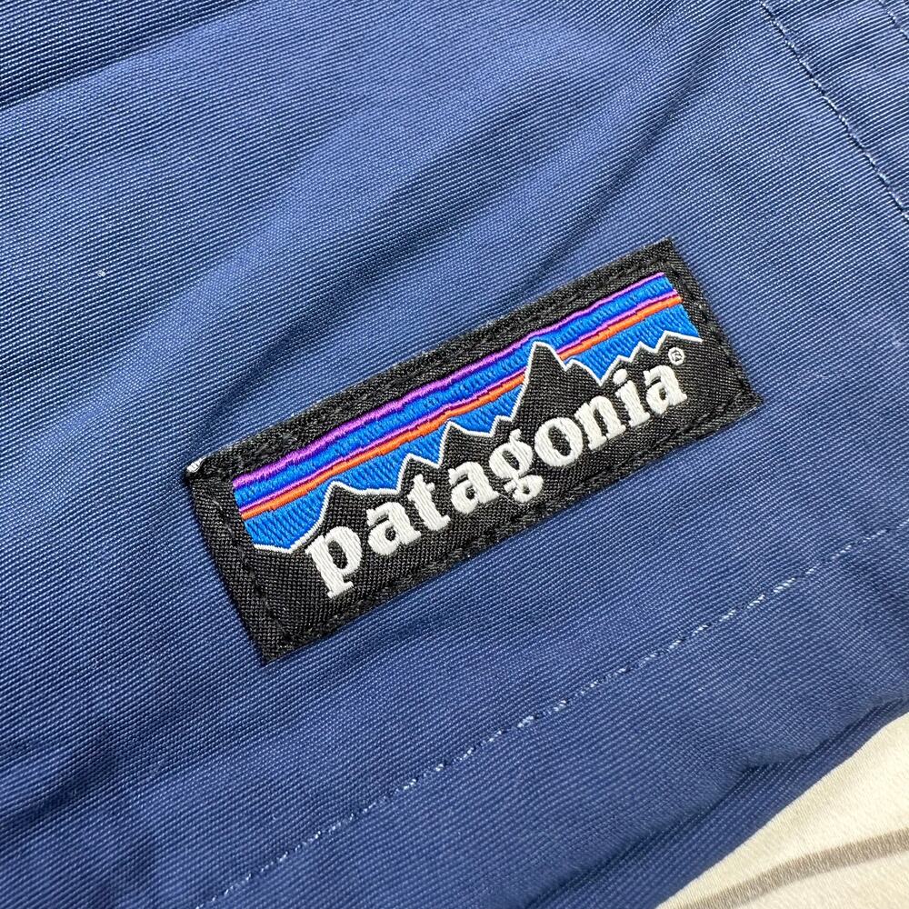 Patagonia Baggies Shorts Mens Large Blue 5" Athletic Hiking Travel Nylon Camp - Picture 5 of 11